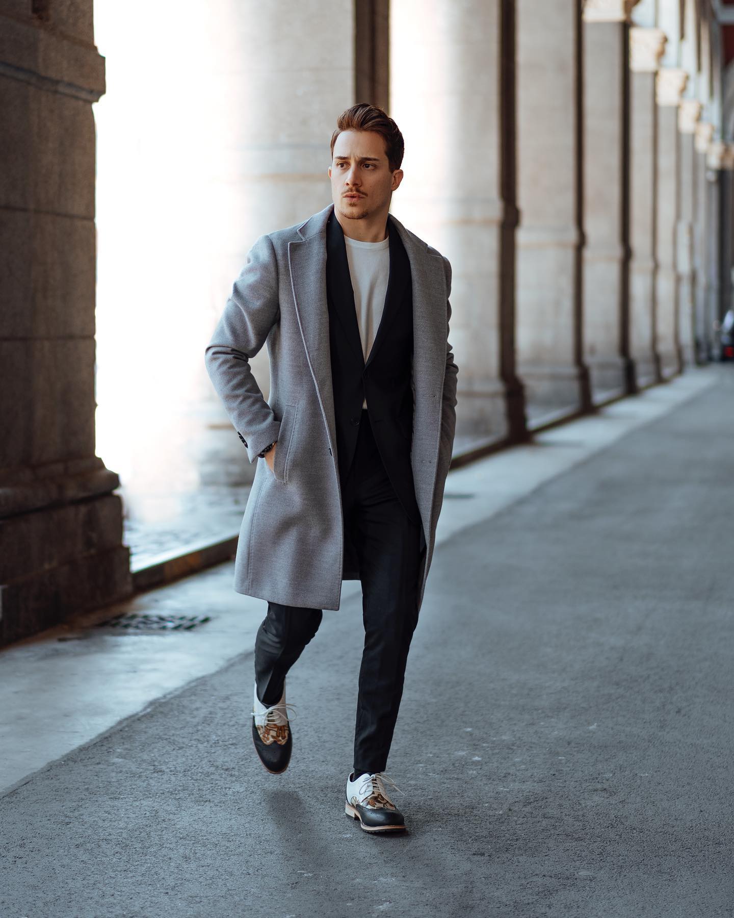 Outfit Cappotto Grigio, Outfit Grey Coat